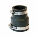 American Imaginations 4 in. Black Rubber Flexible Coupling AI-37992